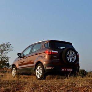 New  Ford Ecosport rear