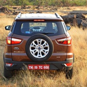 New  Ford Ecosport rear