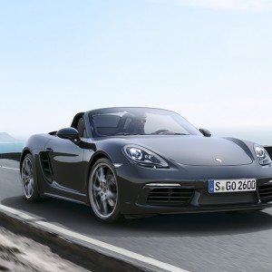 New Porsche  Boxster