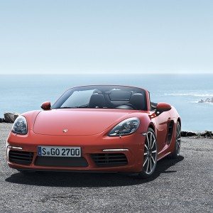 New Porsche  Boxster