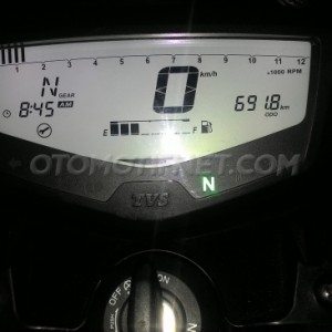 TVS Apache  Instrument Cluster