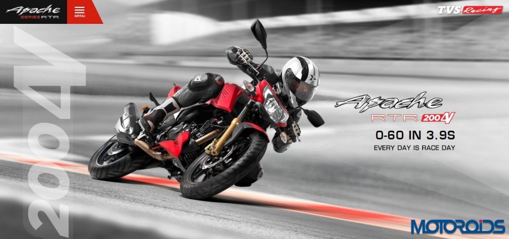 TVS Apache RTR 200 Launch - Official Release and details - 1