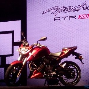 TVS Apache RTR Launch