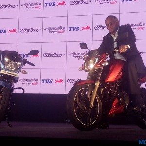 TVS Apache RTR Launch