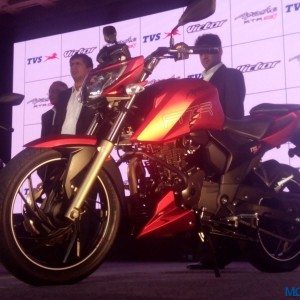 TVS Apache RTR Launch