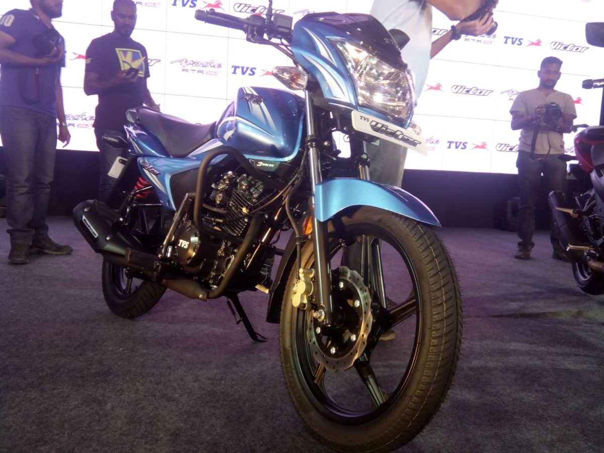 TVS Victor launch images