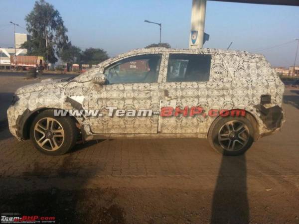 Tata Hexa spy image