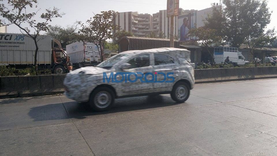 Tata Nexon Spied - Motoroids Exclusive (1)