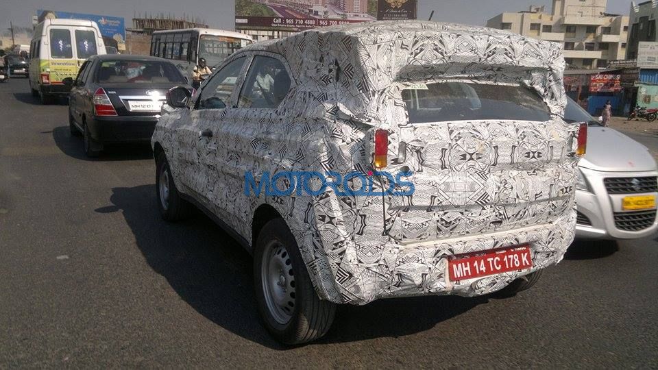 Tata Nexon Spied - Motoroids Exclusive (2)