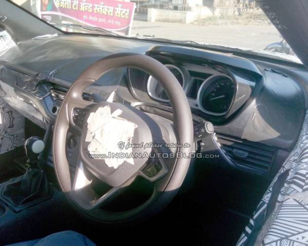 Tata Nexon interior spied