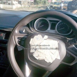 Tata Nexon interior spied