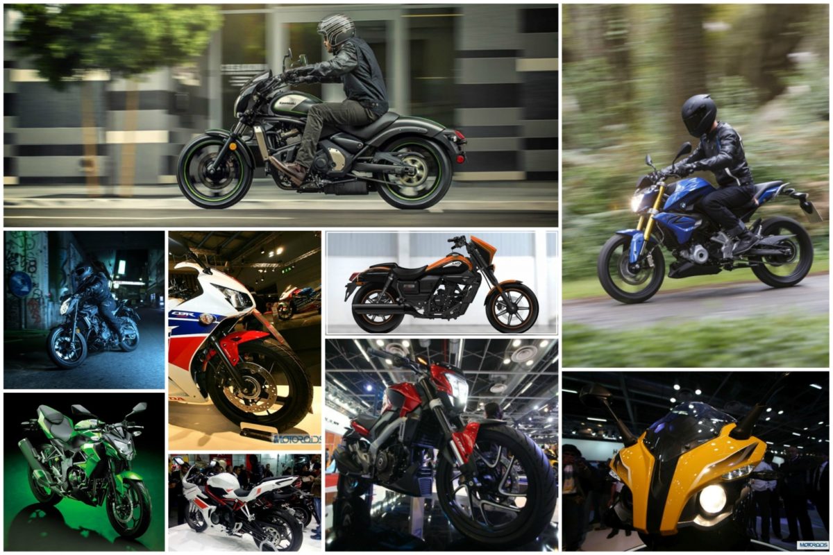 Upcoming Bikes Collage