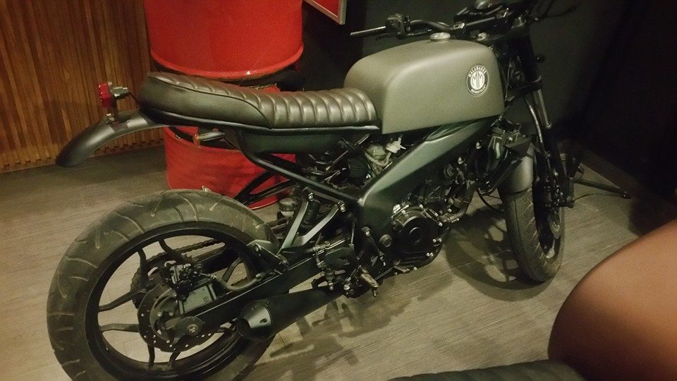 Indonesia: This modified Bajaj Pulsar 200 NS Scrambler ... (960 x 540 Pixel)