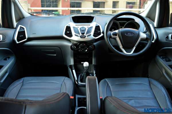 2016 Ford Ecosport interior Dashboard