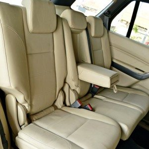 new  Ford Endeavour rear seats