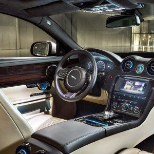 new  Jaguar XJ India interior