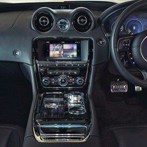 new  Jaguar XJ India interior