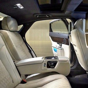 new  Jaguar XJ India seats