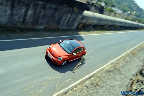 new 2016 Vw volkswagen Beetle on Road Top View