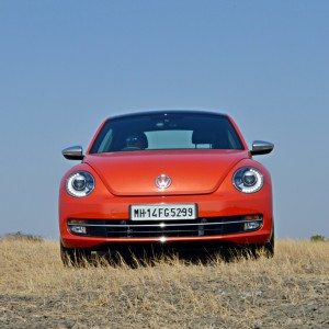 new  Vw volkswagen Beetle India orange