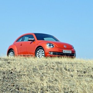 new  Vw volkswagen Beetle India orange