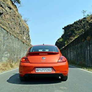 new  Vw volkswagen Beetle rear