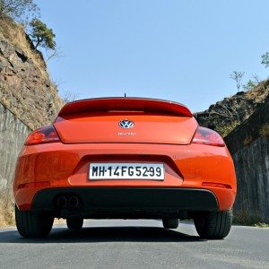 new  Vw volkswagen Beetle rear