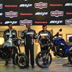 Auto Expo Mahindra Mojo Adventure and Scrambler Concept