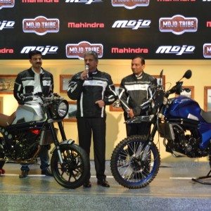 Auto Expo Mahindra Mojo Adventure and Scrambler Concept