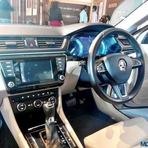 Skoda Superb Dashboard