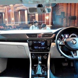 Skoda Superb Dashboard