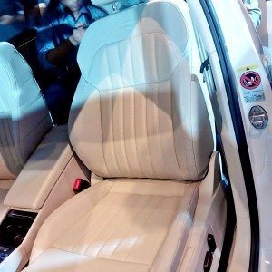 Skoda Superb passenger seat