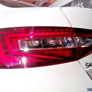 Skoda Superb tail lamp