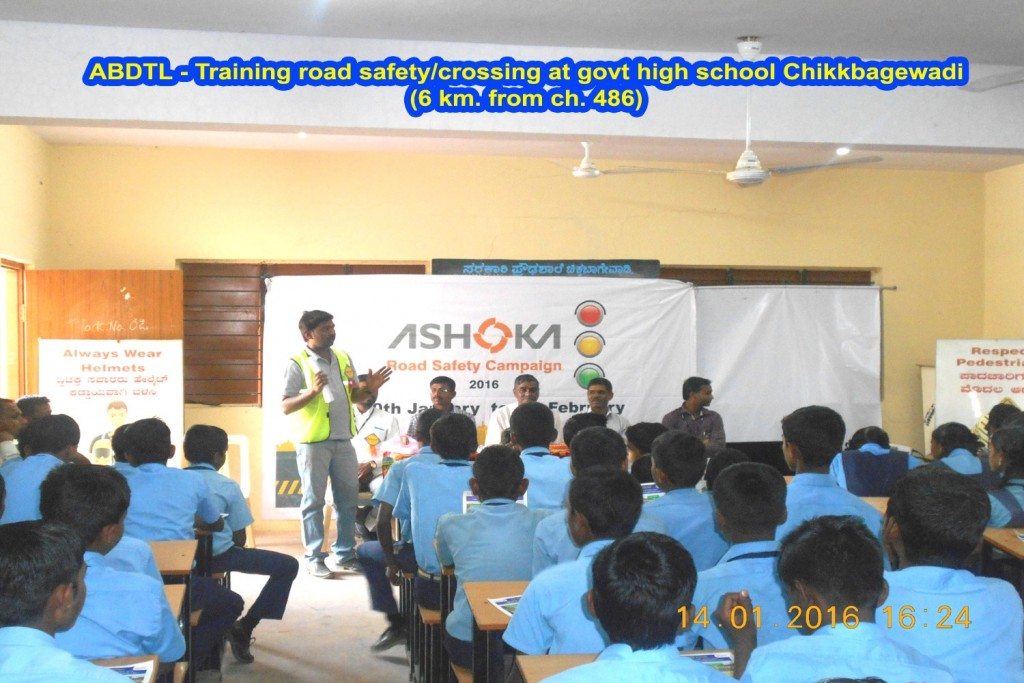 Ashoka Buildcon_School Camp_Road Safety Campaign