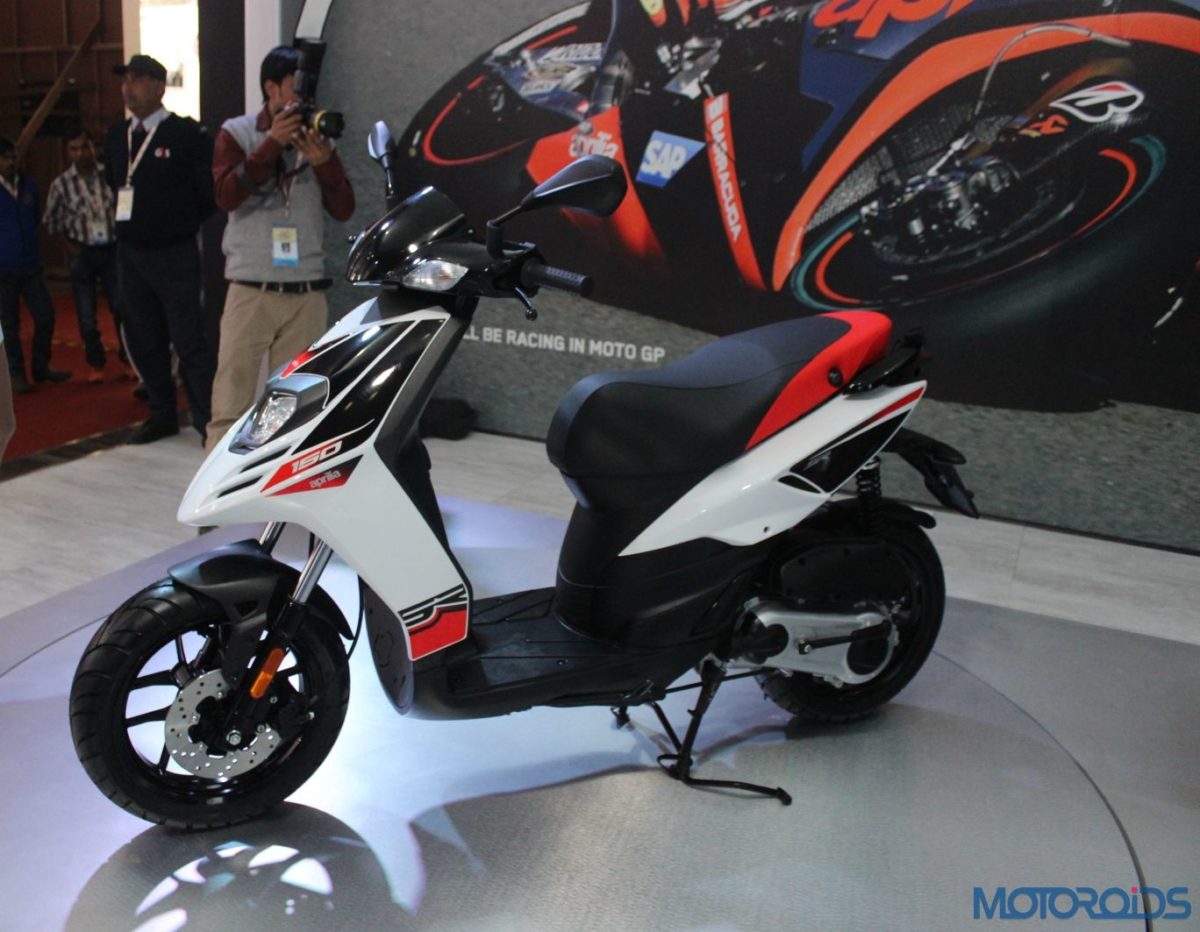 Auto Expo  Aprilia SR   e