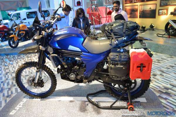 Auto Expo 2016 Mahindra Mojo Scrambler and Adventure Concept (15)