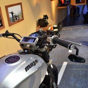 Auto Expo  Mahindra Mojo Scrambler and Adventure Concept