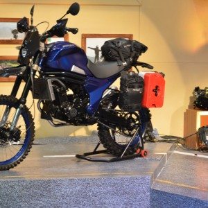 Auto Expo  Mahindra Mojo Scrambler and Adventure Concept