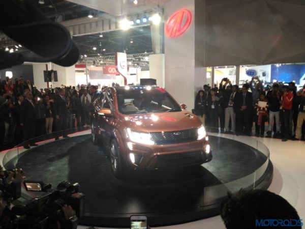 Auto Expo 2016 Mahindra XUV Aero Performance crossover coupe