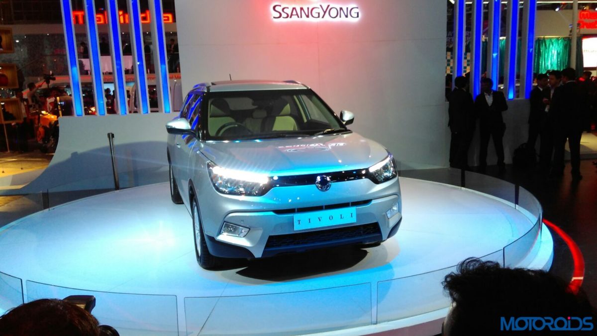 Auto Expo  Ssangyong Tivoli