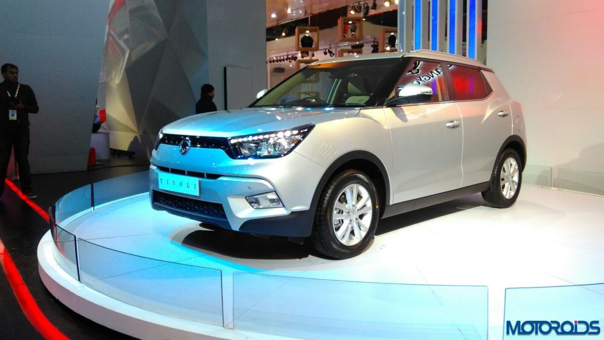 Auto Expo  Ssangyong Tivoli