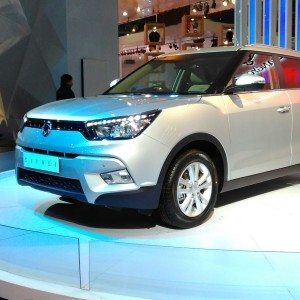 Auto Expo  Ssangyong Tivoli