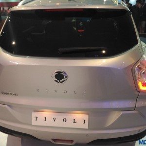 Auto Expo  Ssangyong Tivoli