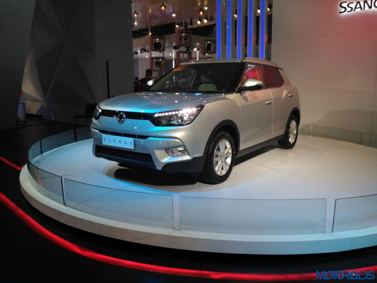 Auto Expo  Ssangyong Tivoli