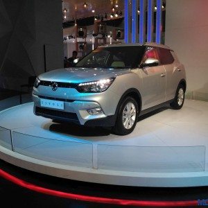 Auto Expo  Ssangyong Tivoli