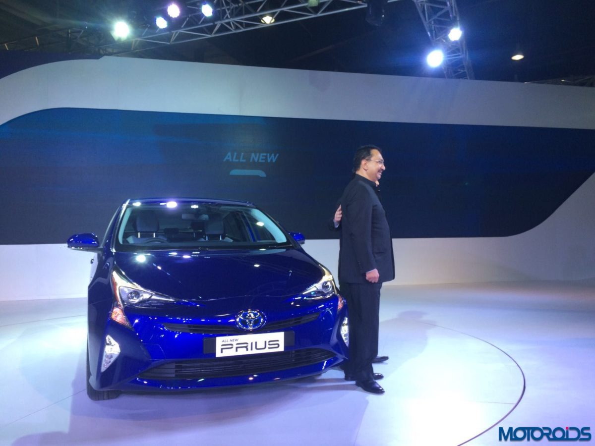 Auto Expo  Toyota Prius