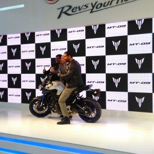 Auto Expo  Yamaha MT