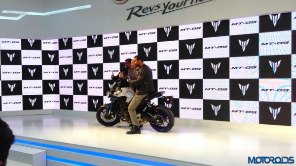 Auto Expo 2016 Yamaha MT 09 (1)