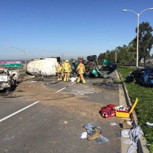 BMW i crash california