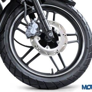 Bajaj V Official Details and Images Aluminium Cast Wheel